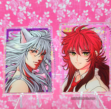 Load image into Gallery viewer, Snow Effect Fox Keychains