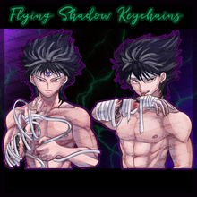 Load image into Gallery viewer, Flying Shadow Quicksand Keychains