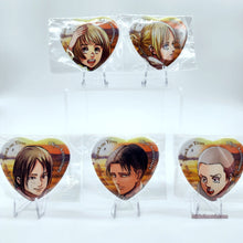 Load image into Gallery viewer, One Year Heart Shaped Badges