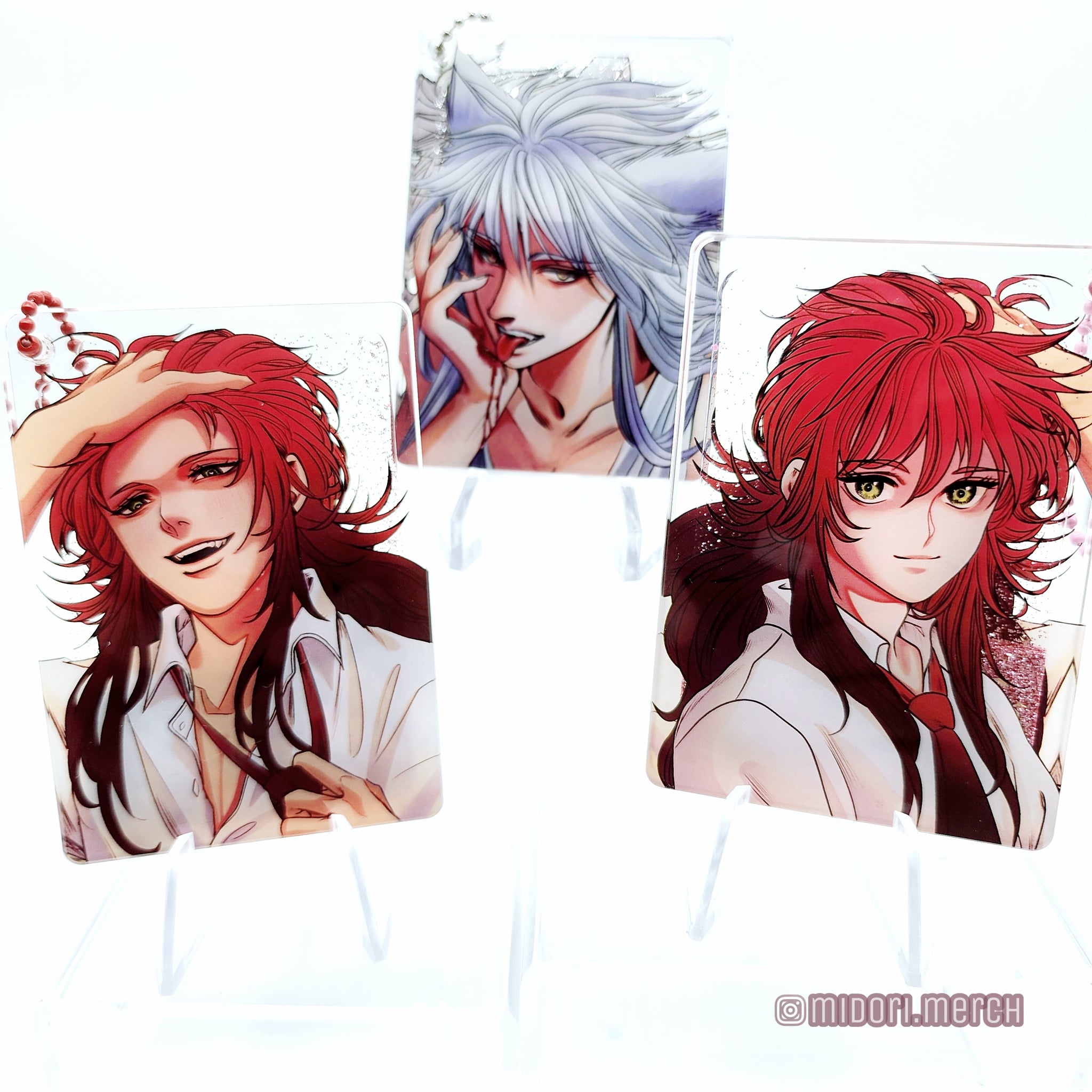 Sultry Fox Quicksand Keychains – MidoriMerch