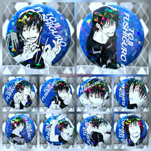 Load image into Gallery viewer, Toji Holo Manga Badges
