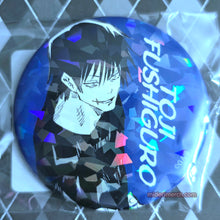 Load image into Gallery viewer, Toji Holo Manga Badges
