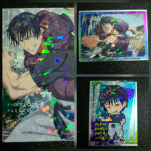 Load image into Gallery viewer, Phantom Parade Acrylic Toji Holographic Cards
