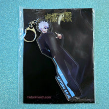 Load image into Gallery viewer, Hidden Inventory Toji &amp; Gojo Acrylic Keychains
