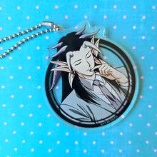 Load image into Gallery viewer, YYH Round Formal Acrylic Keychains
