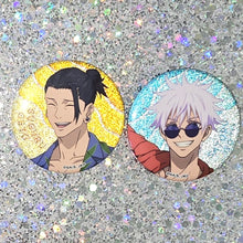 Load image into Gallery viewer, SatoSugu Holo Glitter Badges
