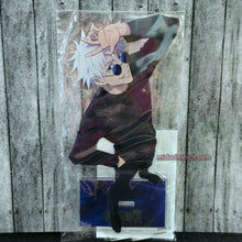 Load image into Gallery viewer, Toji, Megumi &amp; Gojo Big Stands &amp; Holo Badges
