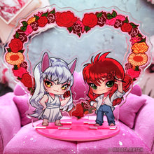 Load image into Gallery viewer, Heart Wreath Fox Diorama
