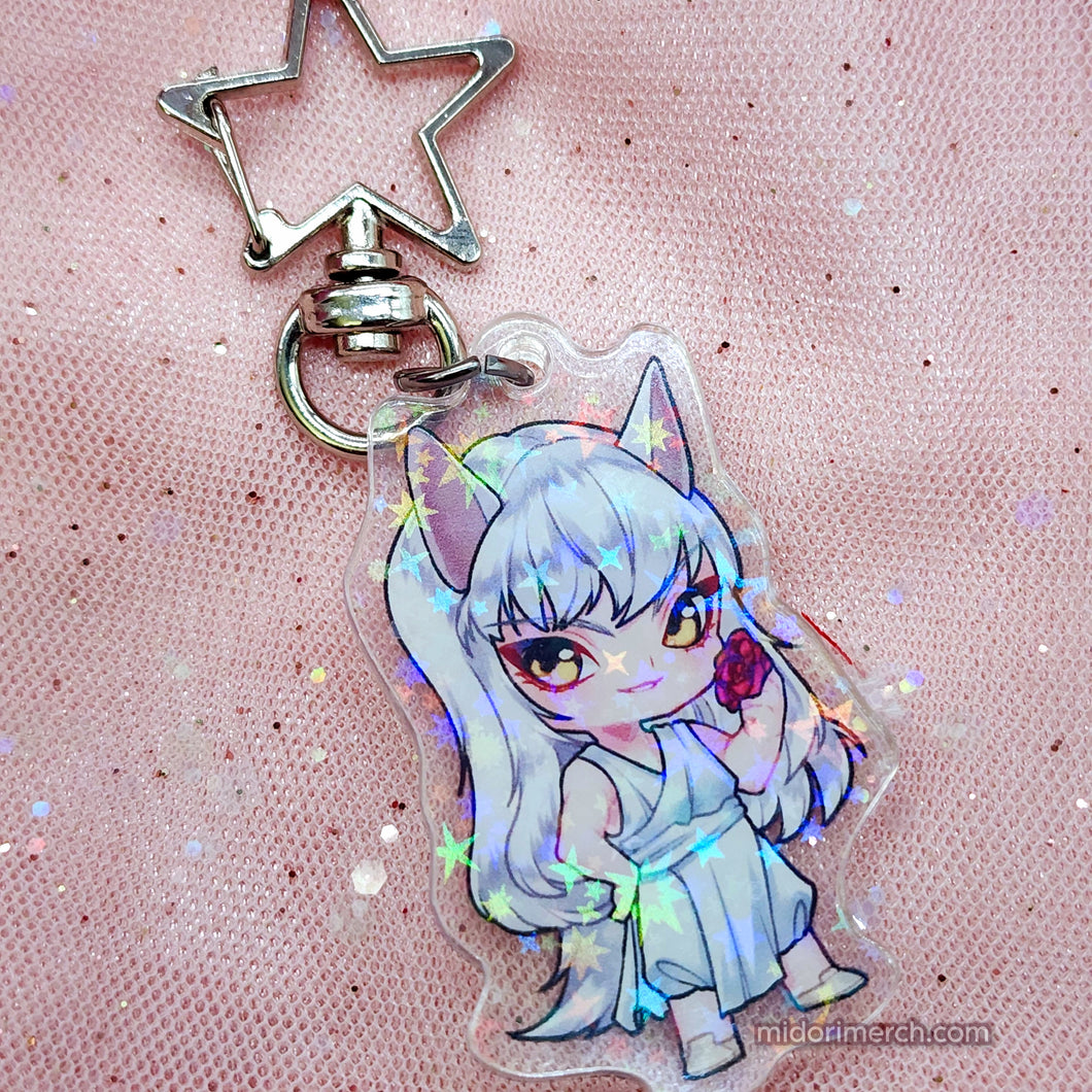 Holo Fox Charms