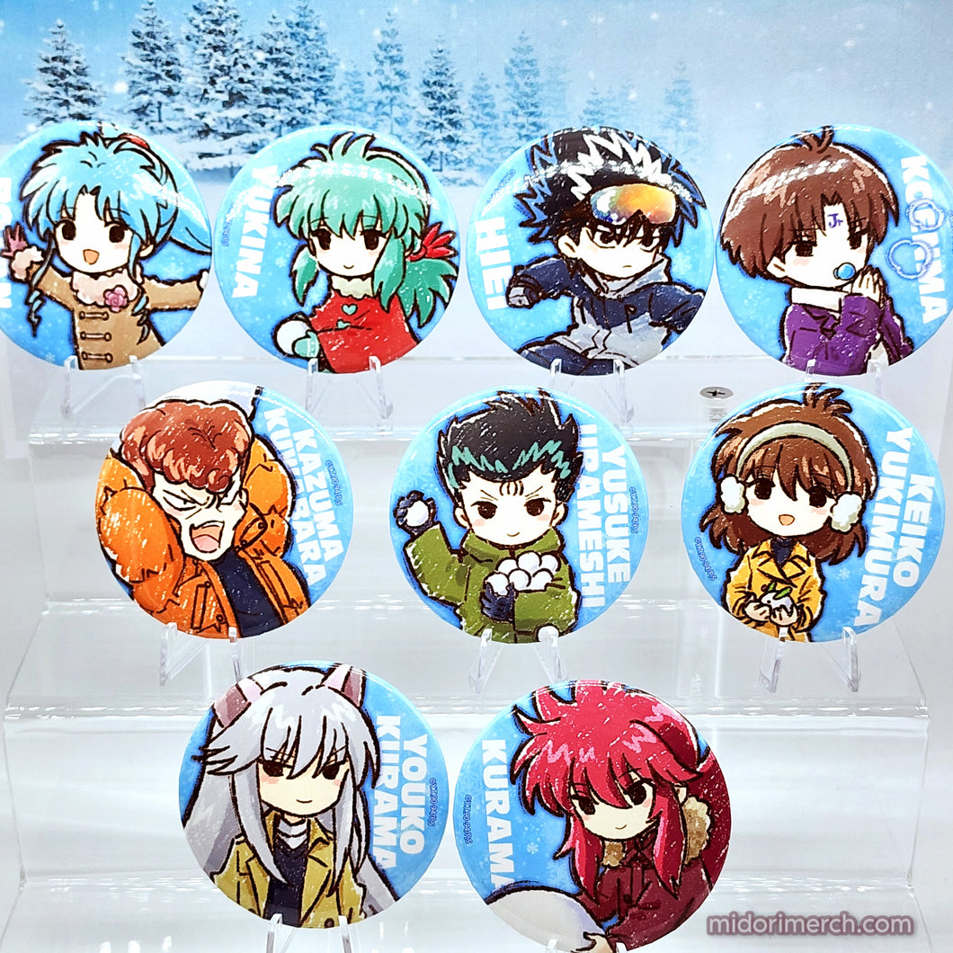 Winter Chibi Badges